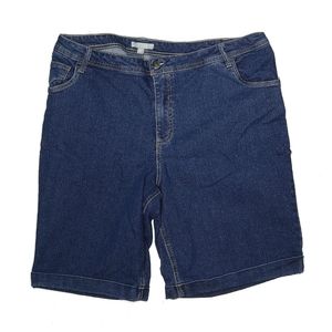 Plus size 24 shorts women within denim.